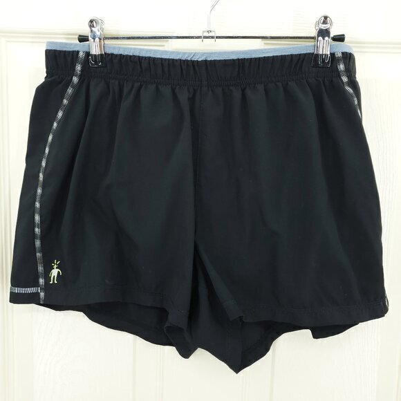 Smartwool PhD Running Shorts L Black/Gray - Picture 2 of 16